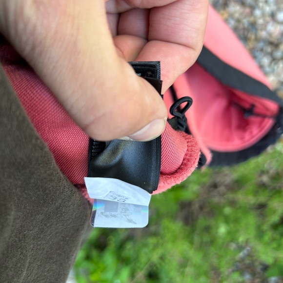 Men’s The North Face Salmon/Black Denali Polartec Fleece Size L - Picture 7 of 9